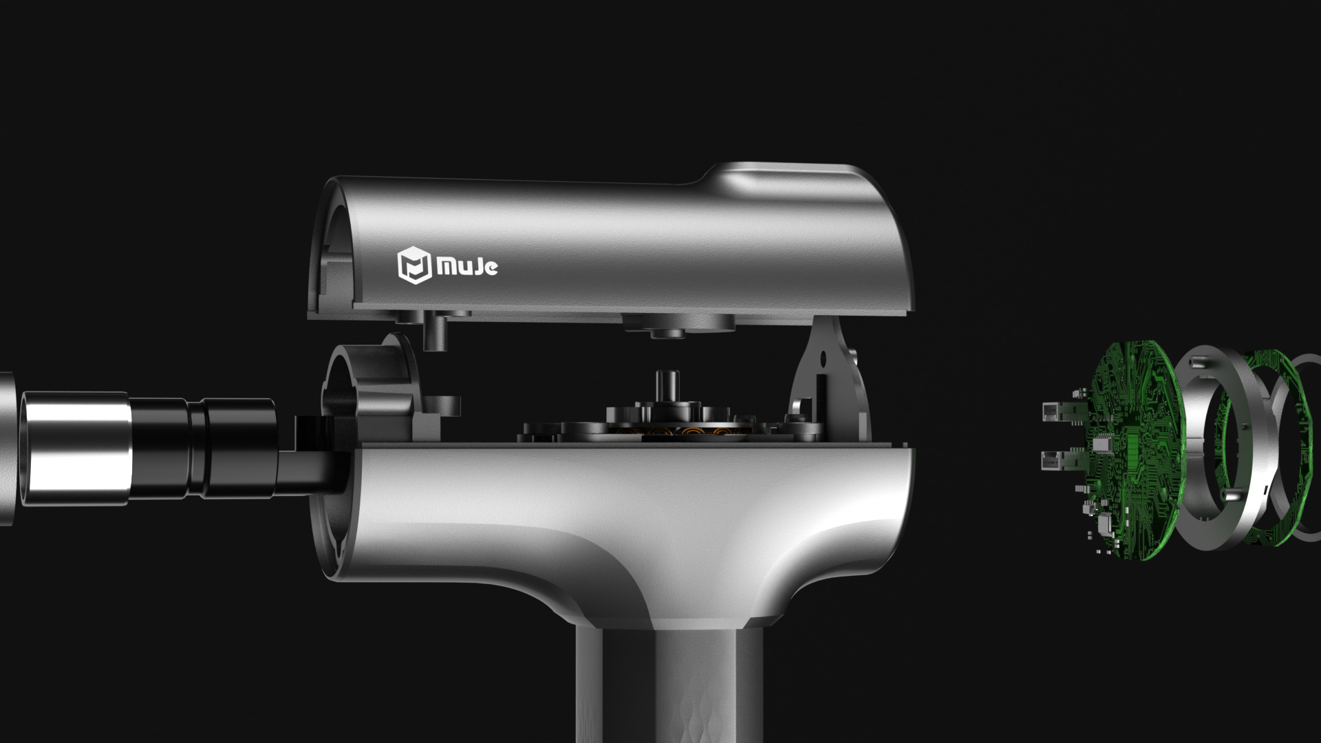 Muje Massage Gun Close Up